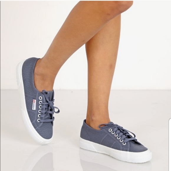 Superga Cotu Classic Blue Shadow/ White size 40 - Picture 1 of 7